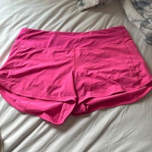 Lululemon Run Speed Up Low-rise shorts 2.5" -Size 12